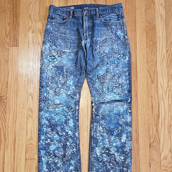 Sacred Geometry 1969 Jeans - Picture 1 of 13